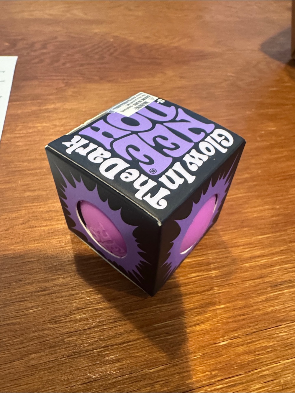 NeeDoh mini glow in the dark purple